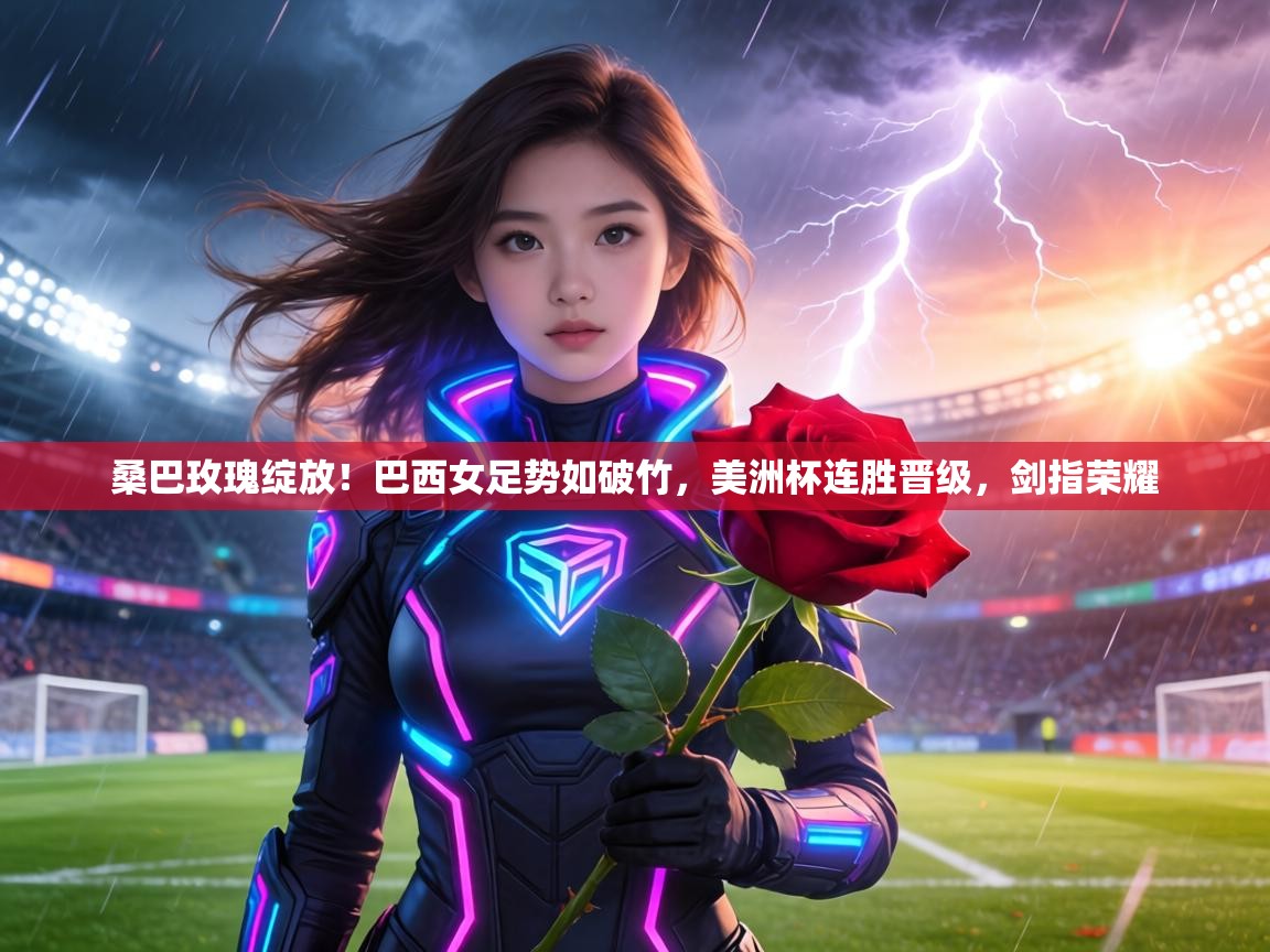 桑巴玫瑰绽放！巴西女足势如破竹，美洲杯连胜晋级，剑指荣耀  第1张